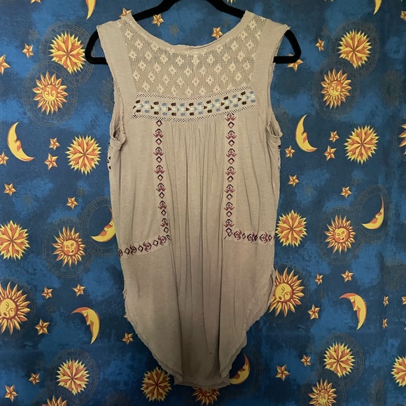 Free People flowy bohochic tank - Picture 8 of 12